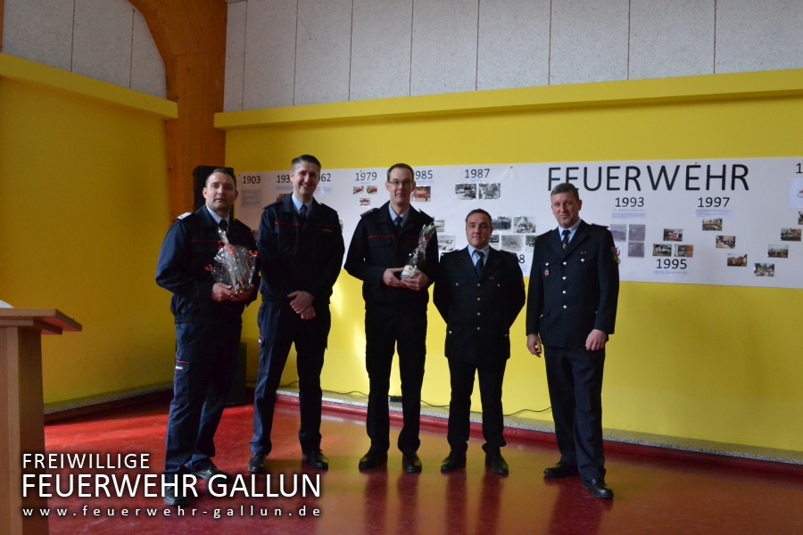 120 Jahre Feuerwehr Gallun - Geburtstagsbrunch